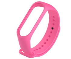 Xiaomi Silikoninis dirželis Mi Band 3/4 - rožinis