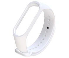 Xiaomi Silikoninis dirželis Mi Band 3 / Mi Band 4 - baltas