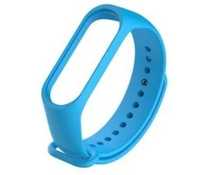 Xiaomi Mi Band 5/6 silikoninis dirželis - šviesiai mėlynas