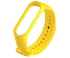 Xiaomi Mi Band 5/6 silikoninis dirželis - geltonas