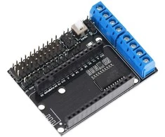 „L293D“ variklio valdiklis ESP8266 „WiFi ESP12E LUA“ - juoda