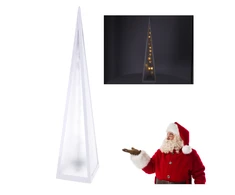 Pakabinamas šviestuvas LED dekoracija Piramida 12*12*45cm Žvaigždės
