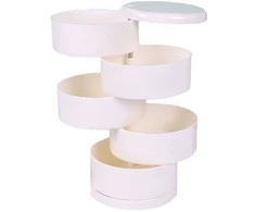 4 lygių papuošalų dėžutė