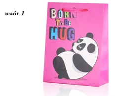 Dovanų maišelis panda 24cm x 18cm