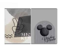 Beniamin Mickey Notebooks A5 80 lapų Tinklelis Mišios spalvos