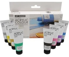 Akriliniai dažai „Art Rangers“ 8 spalvų, 22 ml metalizuotos spalvos