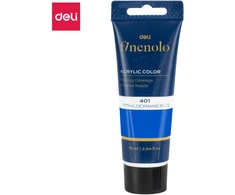 Akriliniai dažai DELI Finenolo 75ml, mėlynos spalvos