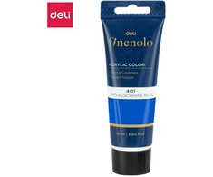 Akriliniai dažai DELI Finenolo 75ml, mėlynos spalvos
