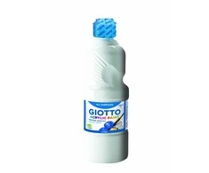 Akriliniai dažai Fila Giotto, 500ml, baltos spalvos