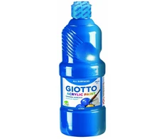 Akriliniai dažai Fila Giotto, 500ml, mėlynos spalvos