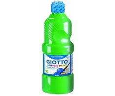 Akriliniai dažai Fila Giotto, 500ml, žalios spalvos