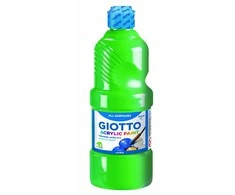 Akriliniai dažai Fila Giotto, 500ml, žalios spalvos