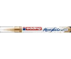Akrilinis žymeklis edding 5300 aukso spalvos