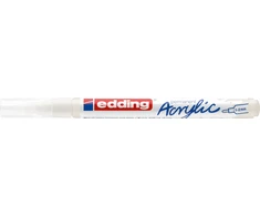 Akrilinis žymeklis edding 5300, baltos spalvos