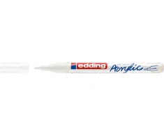 Akrilinis žymeklis edding 5300, baltos spalvos