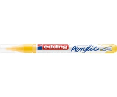 Akrilinis žymeklis edding 5300, geltonos spalvos