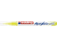Akrilinis žymeklis edding 5300, neoninės geltonos spalvos