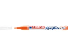 Akrilinis žymeklis edding 5300, neoninės oranžinės spalvos