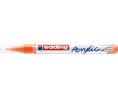 Akrilinis žymeklis edding 5300, neoninės oranžinės spalvos