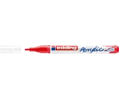 Akrilinis žymeklis edding 5300, raudonos spalvos