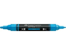 Akrilinis žymeklis Faber-Castell Multimark SP, žydros spalvos 448