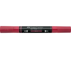 Akrilinis žymeklis Faber-Castell Multimark SP, vyšnių spalva 433