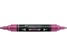 Akrilinis žymeklis Faber-Castell Multimark SP, metalinė rožinė spalva 290
