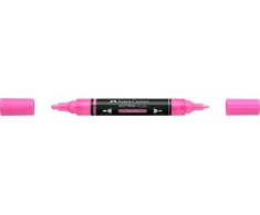 Akrilinis žymeklis Faber-Castell Multimark SP, ryškiai rožinė spalva 329