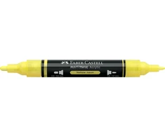 Akrilinis žymeklis Faber-Castell Multimark SP, neoninė geltona spalva 256
