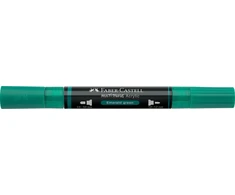 Akrilinis žymeklis Faber-Castell Multimark SP, smaragdo žalia spalva 358