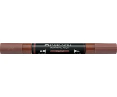 Akrilinis žymeklis Faber-Castell Multimark SP, kaštono spalva 378