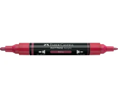 Akrilinis žymeklis Faber-Castell Multimark SP, vyšnių spalva 433
