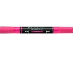 Akrilinis žymeklis Faber-Castell Multimark SP, neoninė rožinė spalva 253