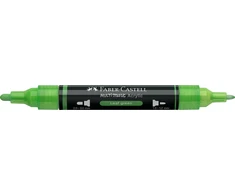 Akrilinis žymeklis Faber-Castell Multimark SP, lapo žalia spalva 112