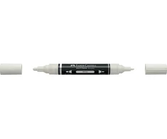 Akrilinis žymeklis Faber-Castell Multimark SP baltos spalvos 101