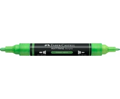 Akrilinis žymeklis Faber-Castell Multimark SP, neoninė žalia spalva 257