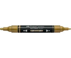 Akrilinis žymeklis Faber-Castell Multimark SP, auksinė spalva 250