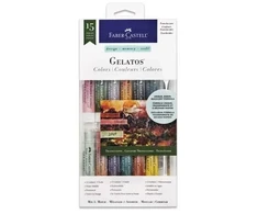 *Akvarelinė kreida Faber-Castell ,15vnt, įvairių spalvų