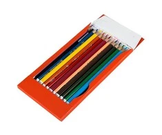 Akvareliniai pieštukai DELI EC00700, 12 spalvų