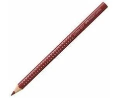 Akvarelinis pieštukas Faber-Castell Grip Jumbo, 1vnt, t. raudona sp.