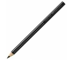 Akvarelinis pieštukas Faber-Castell Grip Jumbo, 1vnt, juodas