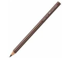 Akvarelinis pieštukas Faber-Castell GRIP Jumbo, 1vnt, rudas