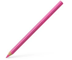 Akvarelinis pieštukas Faber-Castell Grip Jumbo, 1vnt, neoninės rožinės spalvos