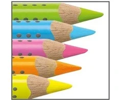 Akvarelinis pieštukas Faber-Castell GRIP Jumbo, 1vnt, neoninės oranžinės spalvos