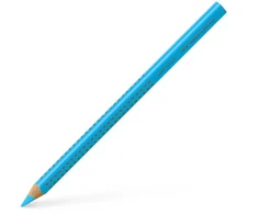 Akvarelinis pieštukas Faber-Castell GRIP Jumbo, 1vnt, neoninės mėlynos spalvos