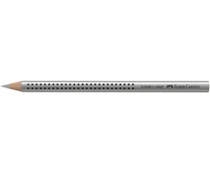 Akvarelinis pieštukas Faber-Castell GRIP Jumbo, 1vnt, sidabro sp.