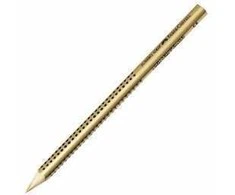 Akvarelinis pieštukas Faber-Castell GRIP Jumbo, 1vnt, aukso sp.