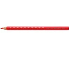 Akvarelinis pieštukas Faber-Castell Grip Jumbo, 1vnt, raudonas