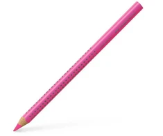 Akvarelinis pieštukas Faber-Castell Grip Jumbo, 1vnt, neoninės rožinės spalvos