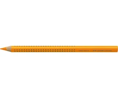 Akvarelinis pieštukas Faber-Castell GRIP Jumbo, 1vnt, neoninės oranžinės spalvos